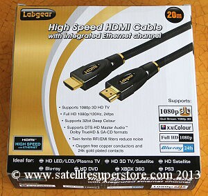 20m HDMI to HDMI lead