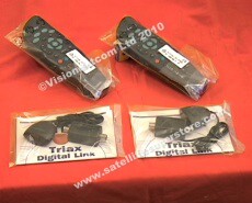 2 Sky handsets and 2 TV eyes