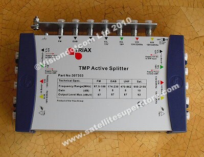 7 in and 10 out Active splitter