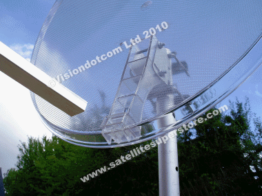 60cm Clear dish