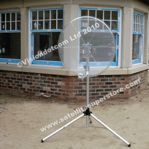 85cm Clear dish