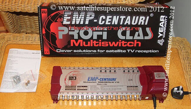 EMP-Centauri 9 input, 26 output multiswitch