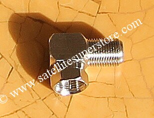Right Angle F connector adapter