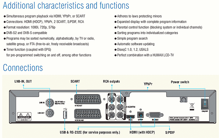 Humax Hi Definition