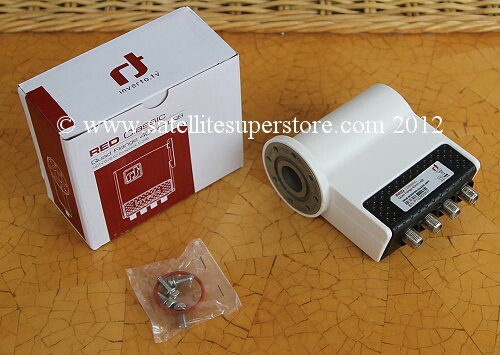 0.3dB C120 flange quad LNB