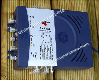 5 in and 8 out Multiswitch