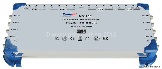 17 in and 8 out Multiswitch
