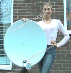 Triax dish front