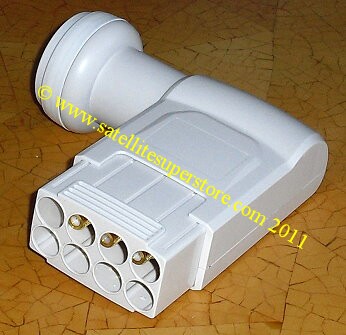 Titanium  0.1dB 8 output LNB