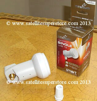 Titanium third edition single LNB