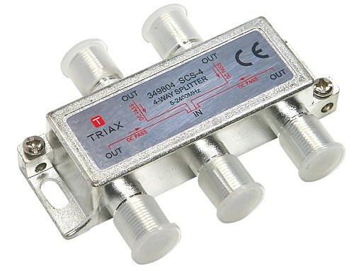 Primesat Splitter combiner 4 way