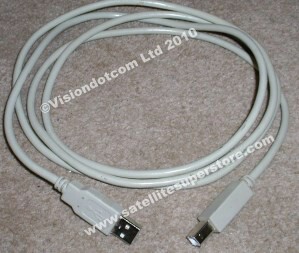 USB download lead.
