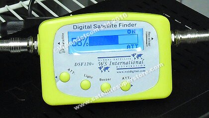 WS DSF120+ satellite meter