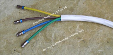 4 LNB cable.