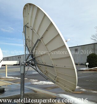 Primesat 3.7mm prime focus fixed dish