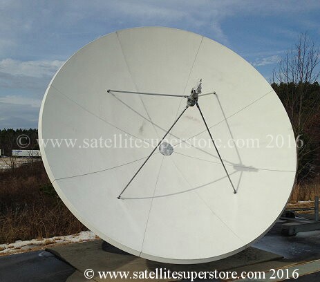 Primesat 3.7mm prime focus fixed dish