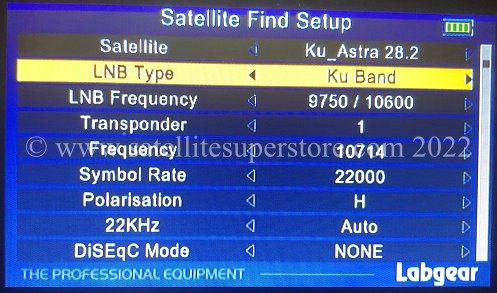 Labgear Combo satellite meter