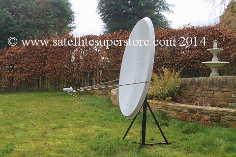 Primesat 1.3m aluminium dish.