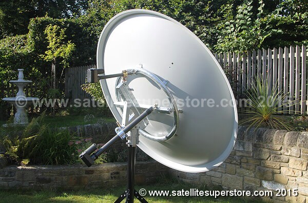 Primesat inclined orbit polar mount with actuators